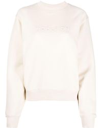 Woolrich - Logo-embroidered Cotton Sweatshirt - Lyst