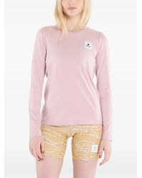 Saysky - Clean Pace Logo-Patch Long-Sleeve T-Shirt - Lyst