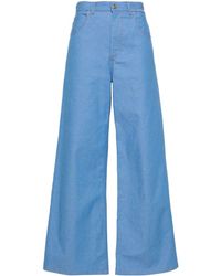 Marni - Weite High-Rise-Jeans - Lyst