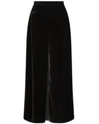 LeKasha - Castelo Front-Slit Midi Skirt - Lyst