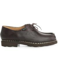 Paraboot - Michael Norwegian-Stitched Leather Derby Shoes - Lyst