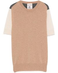 Semicouture - Colourblock Short-Sleeve Top - Lyst
