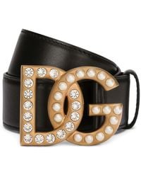 Dolce & Gabbana - Dolce & Gabbana Logo Belt Accessories - Lyst