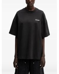 WRSTBHVR - Dejo Logo-Print Drop-Shoulder T-Shirt - Lyst