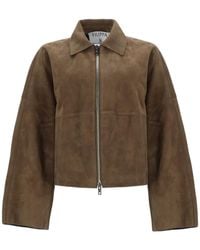 Filippa K - Suede "Coach" Jacket - Lyst
