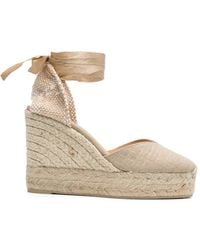 Castañer - Chiara Ribbon Wraparound Espadrilles - Lyst