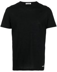 Jil Sander - Plain Cotton T-Shirt - Lyst