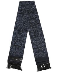 Dolce & Gabbana - Paisley-Print Fringed Scarf - Lyst