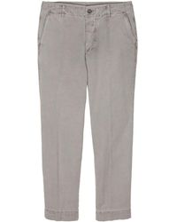 James Perse - Tapered-leg Canvas Trousers - Lyst