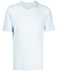 120% Lino - T-shirt en lin à manches courtes - Lyst