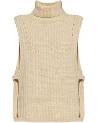 Isabel Marant - Turtleneck Ribbed Vest - Lyst