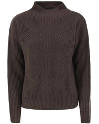 Herno - Knit High-Neck Sweater - Lyst