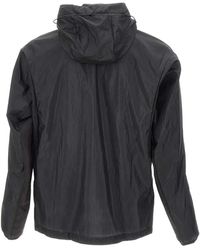 Satisfy Hooded Pertex Diamond Fuse Jacket in Gray for Men | Lyst