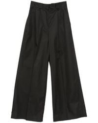 Balenciaga - High-Waist Belt-Loops Trousers - Lyst