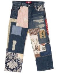 Junya Watanabe - Jeans Met Patchwork - Lyst
