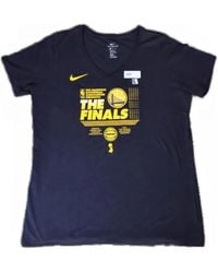 Nike - Nba Golden State Warriors "The Finals" 2018 V-Neck T-Shirt - Lyst