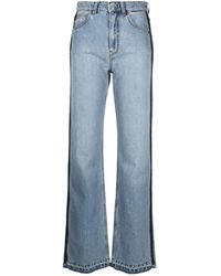 Victoria Beckham - Julia High-waisted Straight Jeans - Lyst