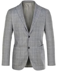 Sartorio Napoli - Prince Of Wales Check-Pattern Blazer - Lyst