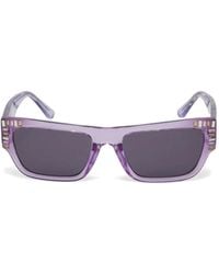 GUESS EYEWEAR - Gafas de sol con montura rectangular - Lyst
