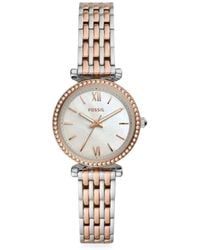 Fossil - Carlie Mini 28Mm Watch - Lyst