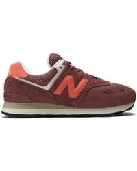 New Balance - 574 Logo-Detail Sneakers - Lyst