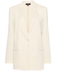 Theory - Shawl-Lapels Single-Breasted Blazer - Lyst