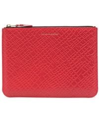 Comme des Garçons - Embossed-Logo Detail Wallet - Lyst