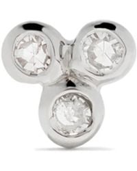 Maria Black - 14Kt Triad Diamond Stud - Lyst