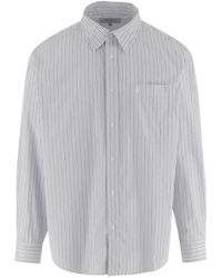 Carhartt - Keene Striped Cotton-Poplin Shirt - Lyst