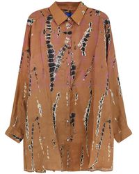Mes Demoiselles - Tie-Dye Button-Up Shirt - Lyst