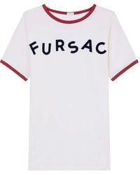Fursac - Logo-Print T-Shirt - Lyst