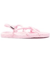 Nomadic State Of Mind - Twisted Raffia Sandals - Lyst