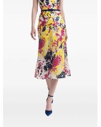 Gemy Maalouf - Sequin-Embellished Flared Skirt - Lyst