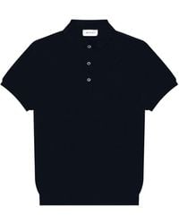 PLACE OF ELMS - Amalfi Short-Sleeve Embroidered Polo Shirt - Lyst