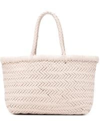 Dragon Diffusion - Mini Sac Cabas Flat Gora À Design Tressé - Lyst