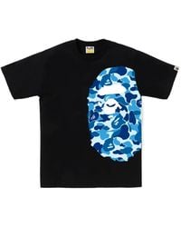 A Bathing Ape - Ape Head Camouflage-Print T-Shirt - Lyst