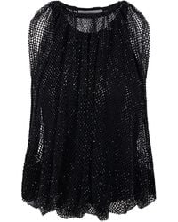 Sportmax - Embellished Round Neck Top - Lyst