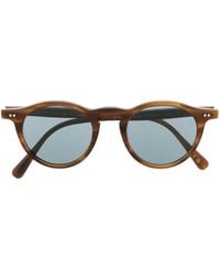 Oliver Peoples - Desmon Sun Round-Frame Sunglasses - Lyst