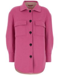 Aftercoat - Buttoned Coat - Lyst