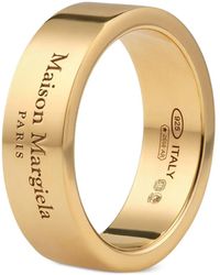 Maison Margiela - Ring Mit Logo - Lyst