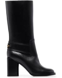 Ferragamo - Gancio Horsebit Boots - Lyst