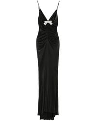 Nissa - Bow-Detailed Maxi Dress - Lyst