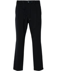 Herno - Broek Met Geplooid Detail - Lyst