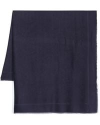 Elisabetta Franchi - Jacquard-Schal Mit Logo - Lyst