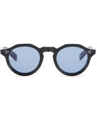 Eyevan 7285 - Round-Frame Sunglasses - Lyst