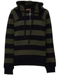 N°21 - Hoodie À Rayures Horizontales - Lyst