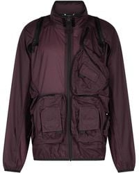 Nike - Logo-Print Ripstop Track Jacket - Lyst
