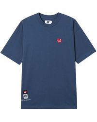 Izzue - Heart-Patch T-Shirt - Lyst