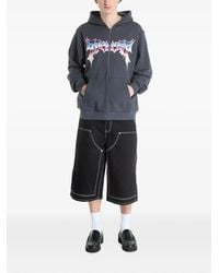 RIPNDIP - Noid Graphic-Print Zip-Up Hoodie - Lyst