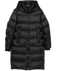 SERGIO MORETTI FIRENZE - Hooded Padded Coat - Lyst